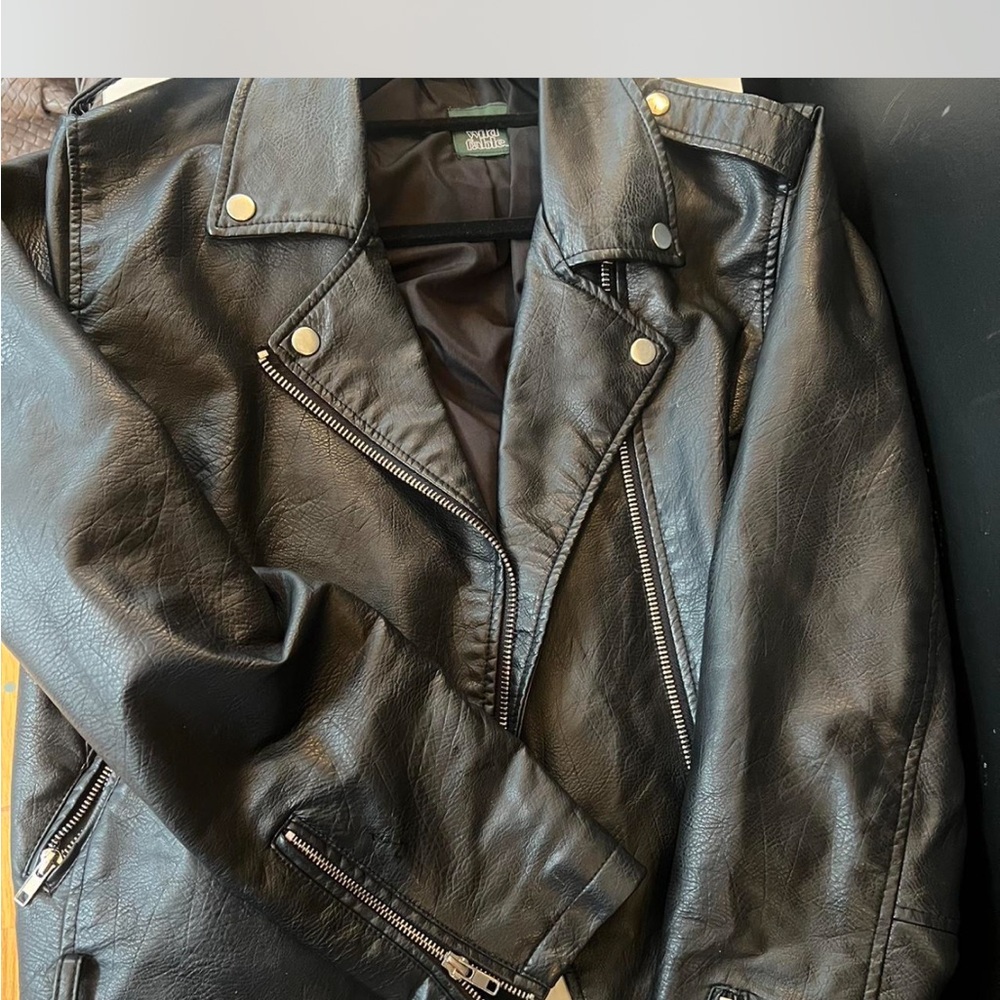 Classic Black Leather Jacket